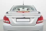 Car Spoiler with LED Brake Light Compatible with Maruti Swift Dzire (2017-2020)