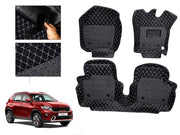 7D Car Floor Mats Luxury Leatherite 7D-Car Floor Mat with Velcro-Tape