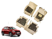 7D Car Floor Mats Luxury Leatherite 7D-Car Floor Mat with Velcro-Tape