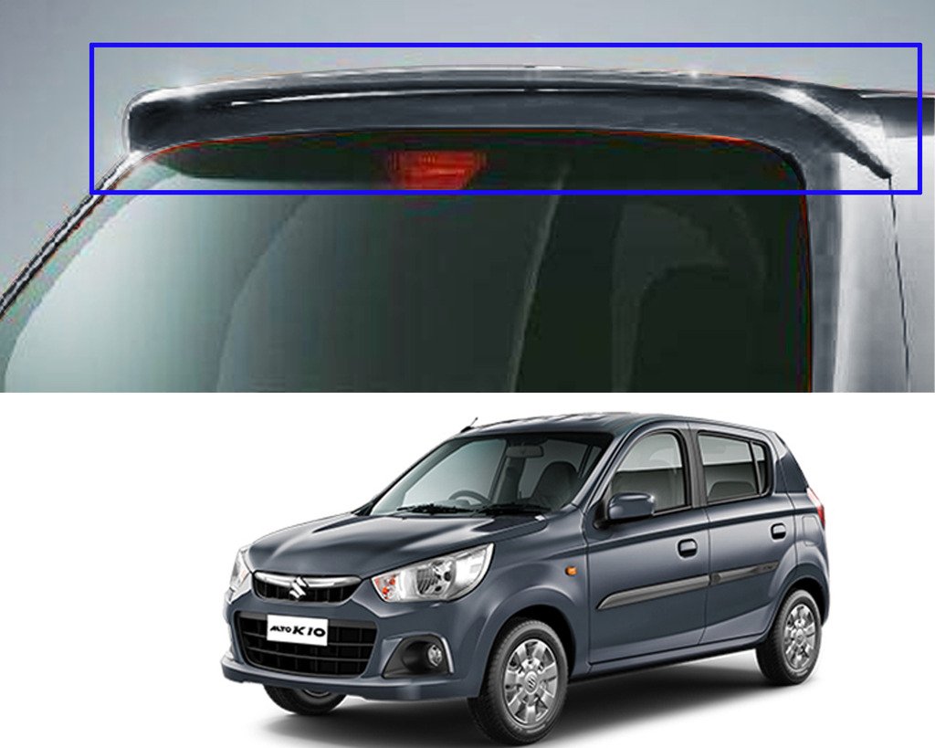 O.E Type Car Spoiler for Alto K-10 (Grey) – Auto Pearl Automotives