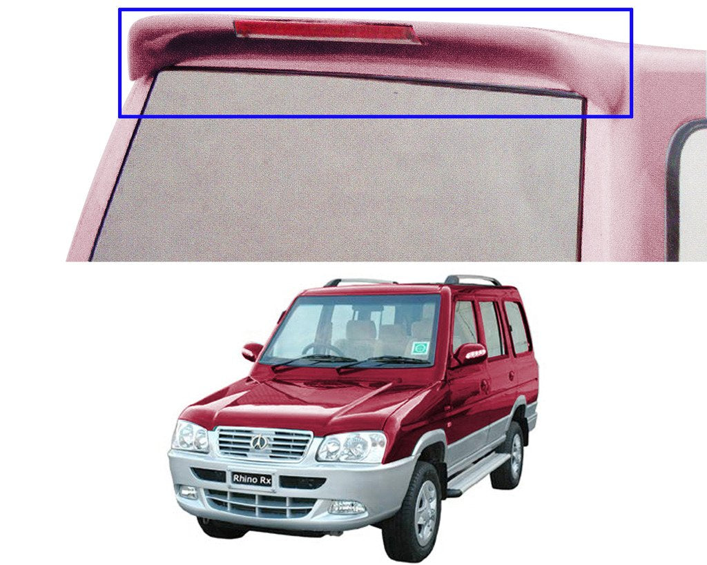 OE Type Car Spoiler for - Sonalika Rhino (Mica Wine Red)