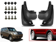 O.E Type Custom Front and Rear Mud Flap Guard (Set of 4 Pcs) | Compatible with TATA | Black