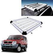Car Roof Luggage Frame Aluminum Roof Frame Universal Roof Frame Travel Frame Load Frame Load Over 100 kg Roof Shelves Luggage Box Roof Rack (Silver)