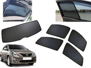 Z-Black Car Window Plug-in Half Sun Shades & Rear Dicky Curtain (Combo) for Nissan