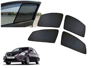 Z-Black Window Plug-in Half Sun Shades Car Curtain for Nissan