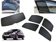 Z-Black Car Window Plug-in Half Sun Shades & Rear Dicky Curtain (Combo) for Nissan