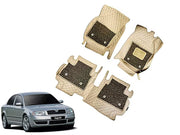 7D Car Floor Mats Luxury Leatherite 7D-Car Floor Mat with Velcro-Tape