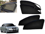 Zipper Magnetic Car Curtain Sunshades for Skoda