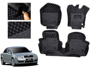 7D Car Floor Mats Luxury Leatherite 7D-Car Floor Mat with Velcro-Tape