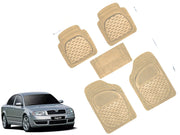 Heavy Duty Transparent 4Pcs PVC Rubber Car Mat