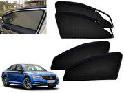 Zipper Magnetic Car Curtain Sunshades for Skoda