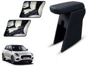 Auto Pearl Premium Car Armrest with Storage Box, High-Density Foam, Nappa Leatherette, No Obstruction to Rear Window Buttons, for Swift 2024