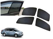 Z-Black Window Plug-in Half Sun Shades Car Curtain for Maruti