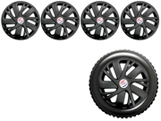 Press Type Hubcap Swift4 Wheel Cover Replacements for OEM Steel Wheels Polypropylene Material with Retention Ring | Set of 4 Pcs