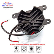 High Power Premium Quality 4 Led DRL Fog Lamp (3 in 1) with Chrome Ring Assembly