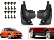 O.E Type Custom Front and Rear Mud Flap Guard (Set of 4 Pcs) | Compatible with MARUTI | Black