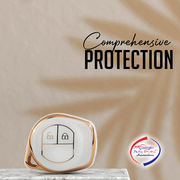 TPU Key Cover Computable with Swift | Ertiga | WagonR | Brezza | S Presso | Celerio | Swift Dzire | Alto | Eeco |  Ignis 2 Button Remote Key