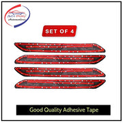 O.E Type Chrome Plated Car Bumper Protector Guard Molding for - Swift 2018 (Set of 4, Chrome)