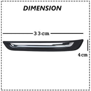 O.E Type Chrome Plated Car Bumper Protector Guard Molding for - Swift 2018 (Set of 4, Chrome)