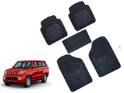 Heavy Duty Transparent 4Pcs PVC Rubber Car Mat