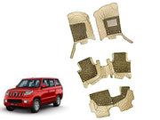 7D Car Floor Mats Luxury Leatherite 7D-Car Floor Mat with Velcro-Tape