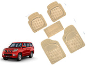 Heavy Duty Transparent 4Pcs PVC Rubber Car Mat