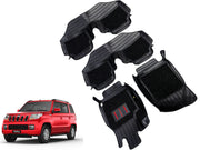 9X Car Floor Mats Luxury Leatherite 9X-Car Floor Mat with Velcro-Tape