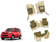 7D Car Floor Mats Luxury Leatherite 7D-Car Floor Mat with Velcro-Tape