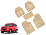 Heavy Duty Transparent 4Pcs PVC Rubber Car Mat