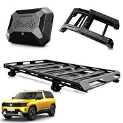 Premium TATA Sierra - Defender Style Dummy Ladder & Side Dummy Box With Mounting Kit