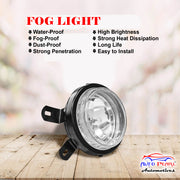 High Power Premium Quality Fog Lamp Compatible with Zest (Set of 2 Pcs)