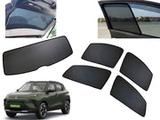 Z-Black Car Window Plug-in Half Sun Shades & Rear Dicky Curtain (Combo) for TATA