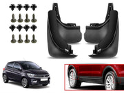 O.E Type Custom Front and Rear Mud Flap Guard (Set of 4 Pcs) | Compatible with TATA | Black