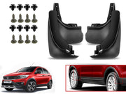 O.E Type Custom Front and Rear Mud Flap Guard (Set of 4 Pcs) | Compatible with TATA | Black