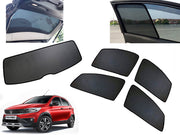 Z-Black Car Window Plug-in Half Sun Shades & Rear Dicky Curtain (Combo) for TATA