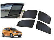 Z-Black Window Plug-in Half Sun Shades Car Curtain for TATA