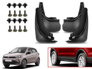 O.E Type Custom Front and Rear Mud Flap Guard (Set of 4 Pcs) | Compatible with TATA | Black