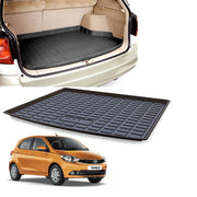 PVC Dustproof, Waterproof, Foldable & Antiskid Car Dicky, Trunk, Boot Mat Dicky Mat (Black)