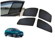 Z-Black Window Plug-in Half Sun Shades Car Curtain for TATA