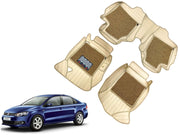 9X Car Floor Mats Luxury Leatherite 9X-Car Floor Mat with Velcro-Tape