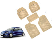 Heavy Duty Transparent 4Pcs PVC Rubber Car Mat