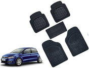 Heavy Duty Transparent 4Pcs PVC Rubber Car Mat
