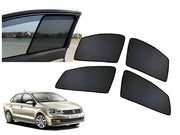 Z-Black Window Plug-in Half Sun Shades Car Curtain for Volkswagen