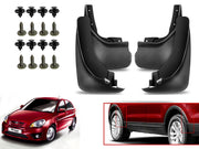 O.E Type Custom Front and Rear Mud Flap Guard (Set of 4 Pcs) | Compatible with HYUNDAI | Black