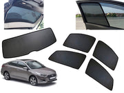 Z-Black Car Window Plug-in Half Sun Shades & Rear Dicky Curtain (Combo) for Hyundai