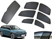 Z-Black Car Window Plug-in Half Sun Shades & Rear Dicky Curtain (Combo) for Maruti