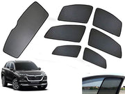 Z-Black Car Window Plug-in Half Sun Shades & Rear Dicky Curtain (Combo) for Maruti