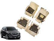 7D Car Floor Mats Luxury Leatherite 7D-Car Floor Mat with Velcro-Tape