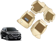 9X Car Floor Mats Luxury Leatherite 9X-Car Floor Mat with Velcro-Tape