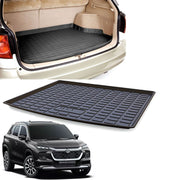 PVC Dustproof, Waterproof, Foldable & Antiskid Car Dicky, Trunk, Boot Mat Dicky Mat (Black)